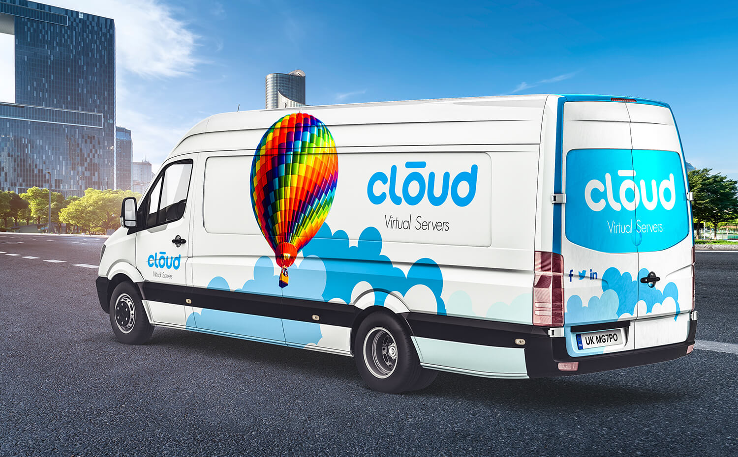 cloud virtual servers - Vehicle Wrap
