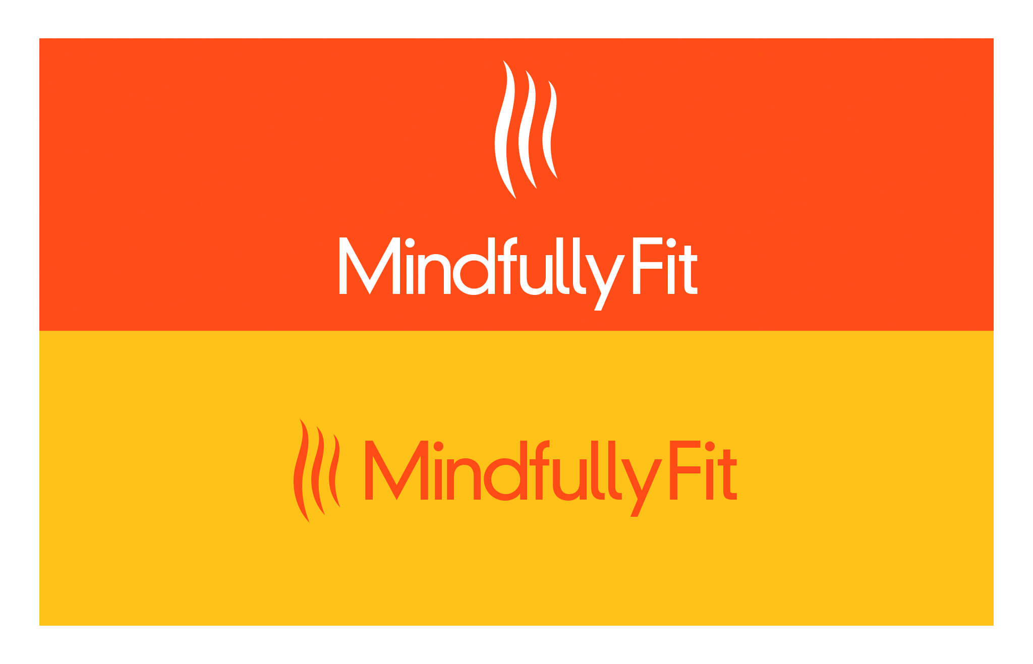 health and wellness fonts and typography branding logo design