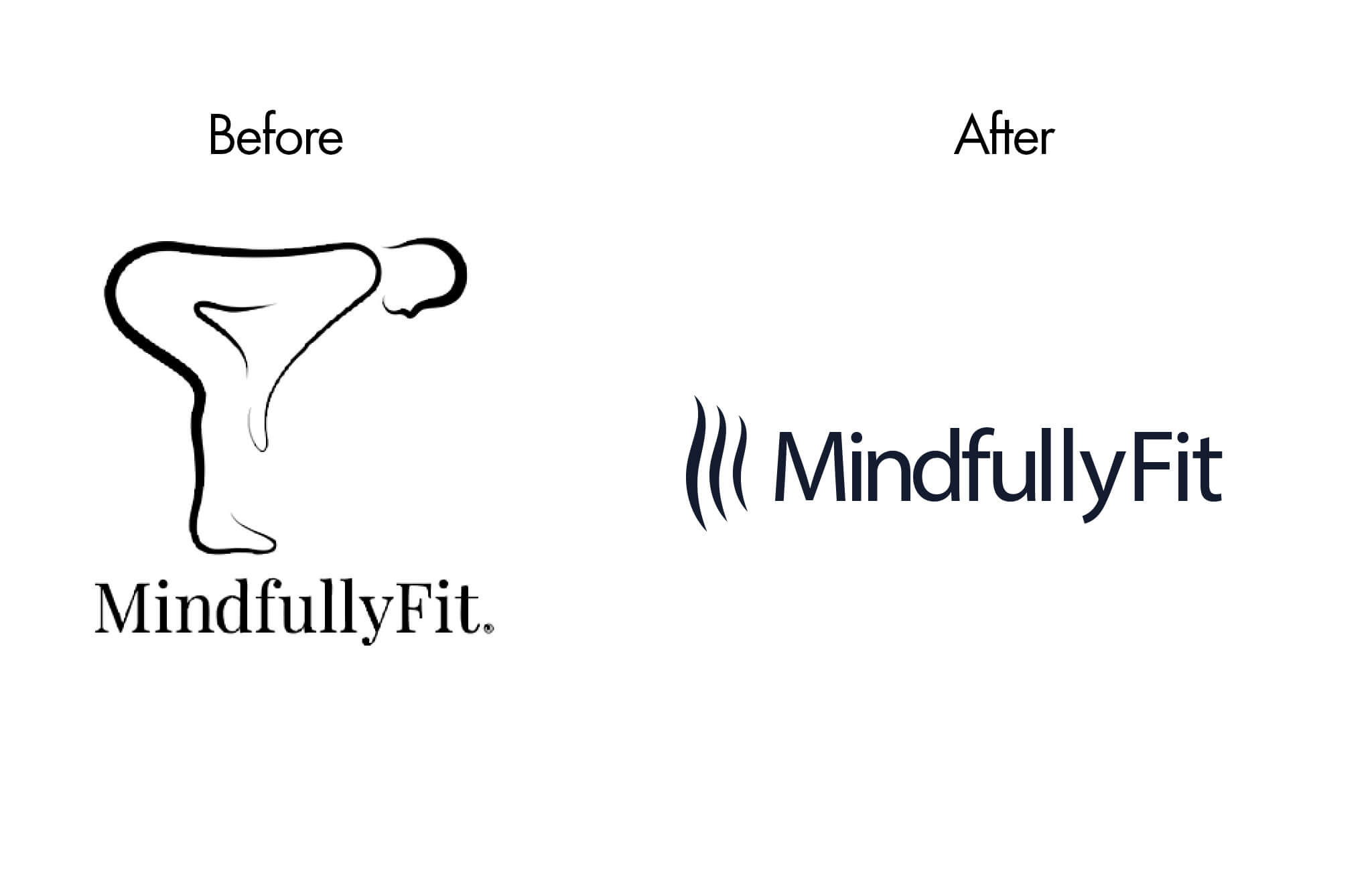 Old vs New spinal health and wellness logo