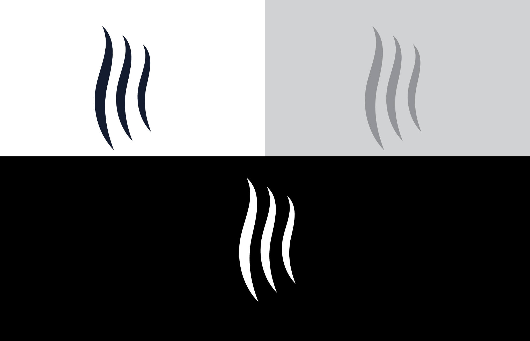 health and wellness spinal logo design color black and white