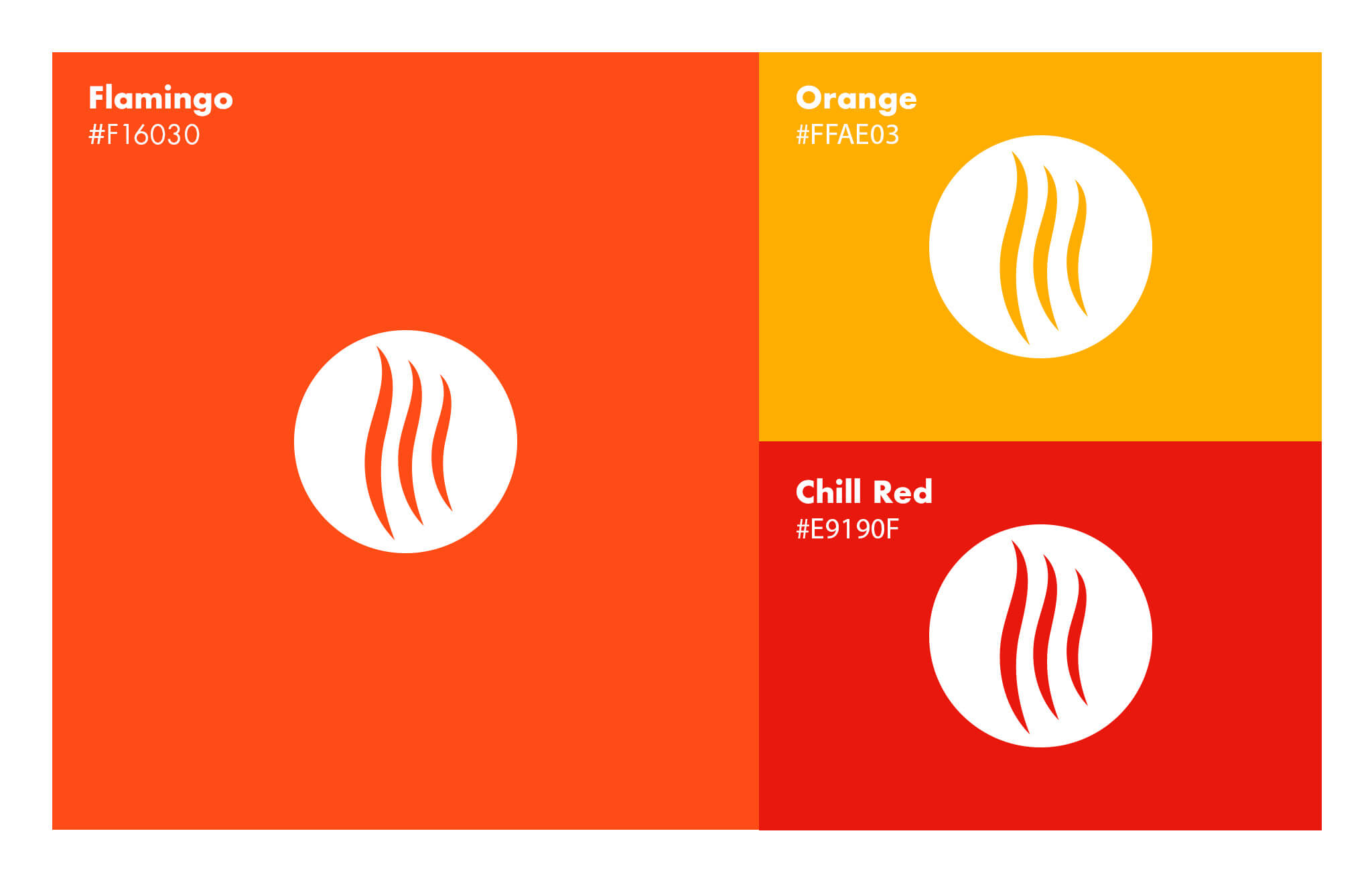 health and wellness spinal logo design color set 1